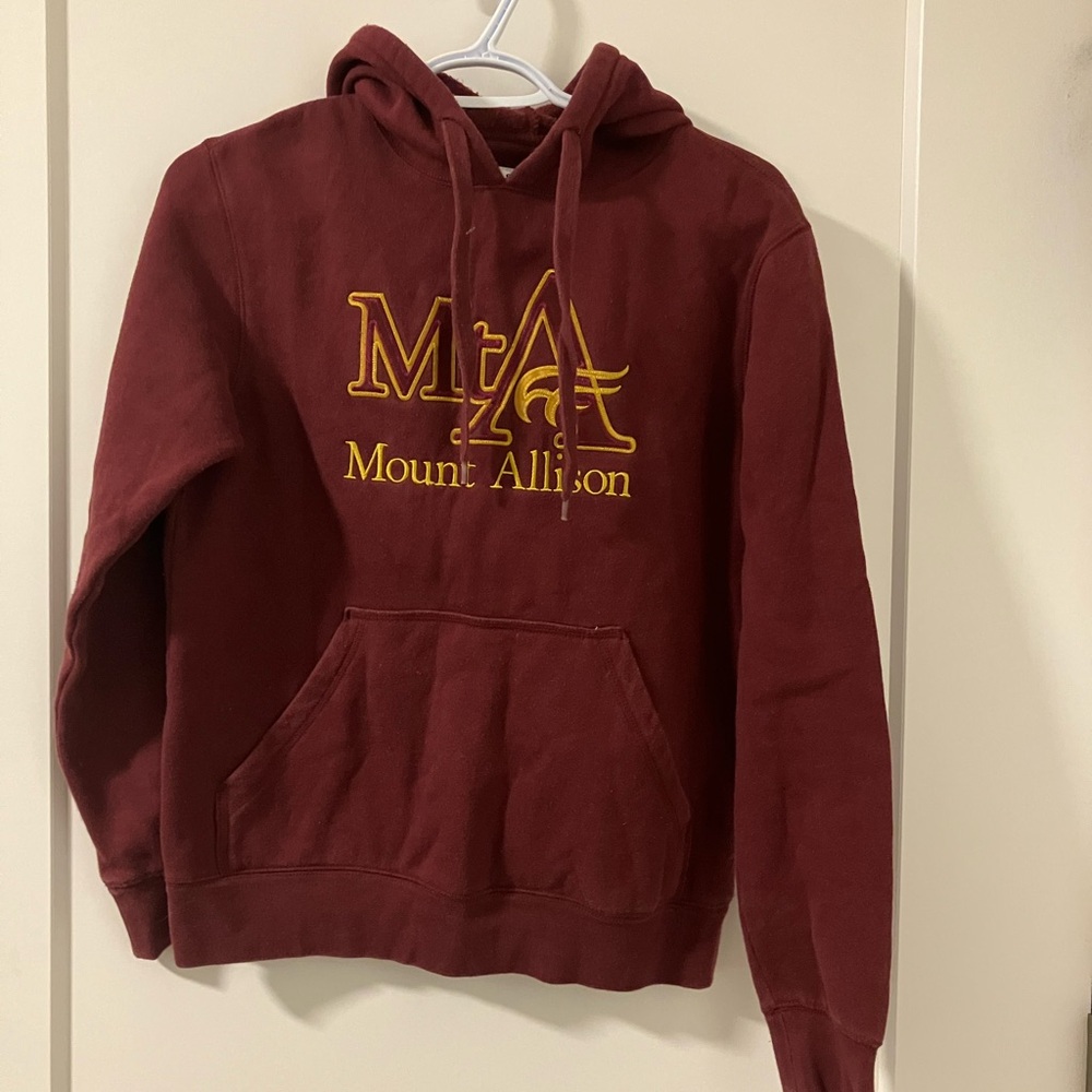 Mount Allison University Maroon Hoodie